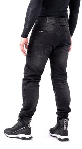 SHIMA Rider Motorcycle Jeans for Men Airforce Knee Protectors Motorbike Mens Armoured Trousers Lightweight Protective