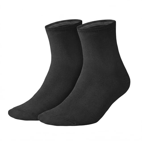 Racing Socks – 100% Aramid Fiber Moisture-Wicking & Breathable Performance Socks for Motorsports, Sports & Daily Wear (Fits Shoe Size 6-11) Black