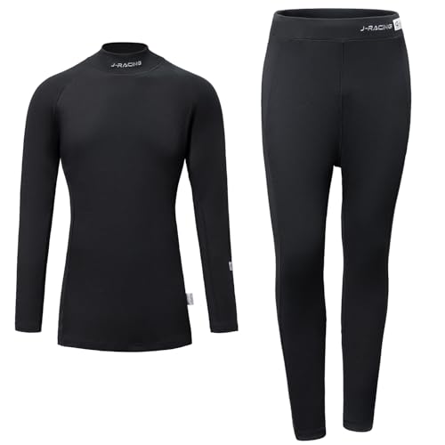 J-RACING® Racing Underwear Set SFI 3.3 Certified 100% Aramid – Fire-Resistant Shirt & Pants for Auto/Kart Racing