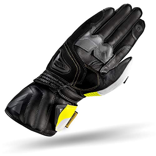 SHIMA STR-2 Motorcycle Gloves Men Leather Biker Armoured Ventilated Protectors Sliders Racing Powersports Motorsport