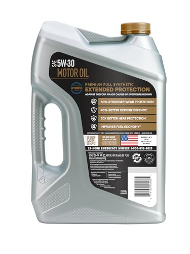 Valvoline Extended Protection Full Synthetic Motor Oil SAE 5W-30 5 QT