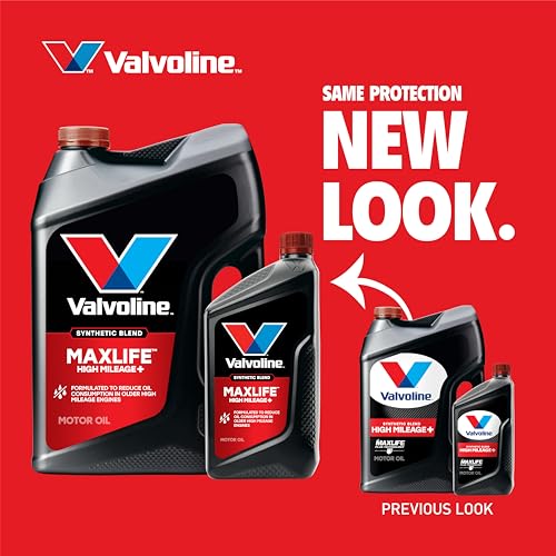 Valvoline High Mileage 150K with Maxlife Plus Technology 5W-30 Motor Oil 5 Quart