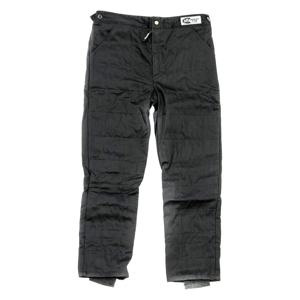 G-Force Racing Gear 4527XLGBK GF 525 Black X-Large Multi-Layer Racing Pants