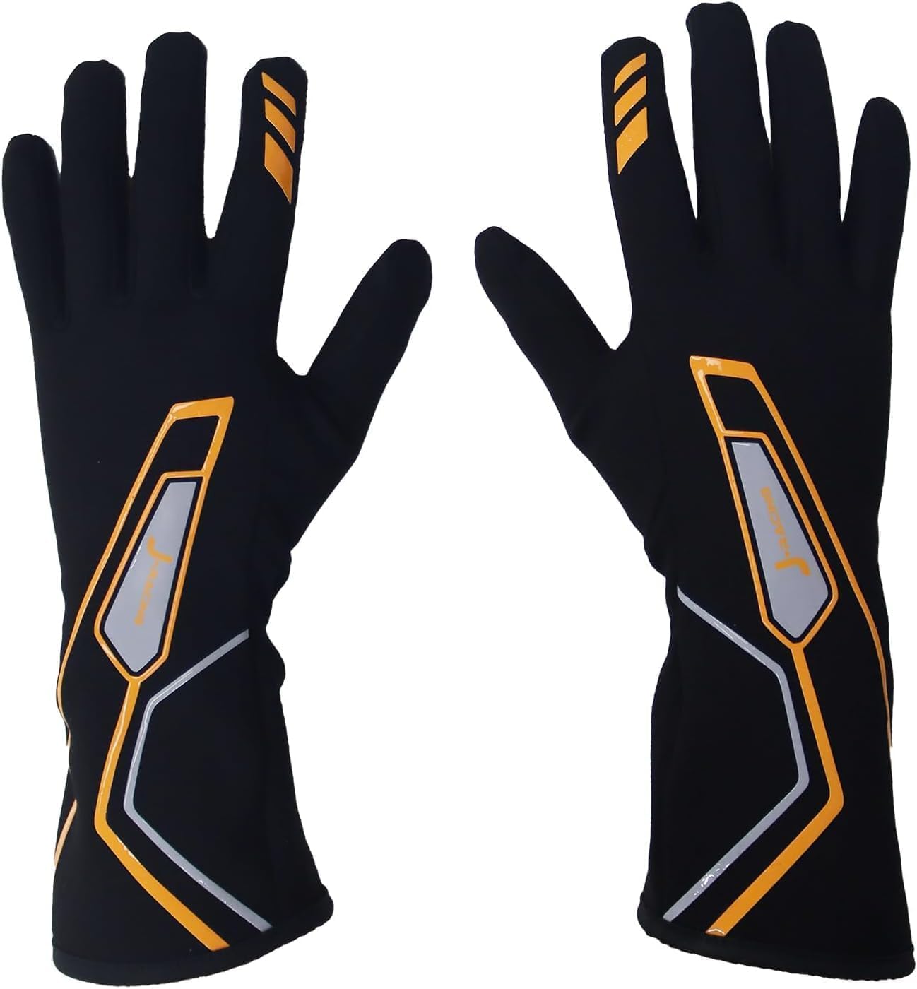 Racing Gloves SFI 3.3/5 Certified Flame Retardant, Aramid Knit, Anti-Slip Grip, Breathable, Secure Fit for Professional Drivers