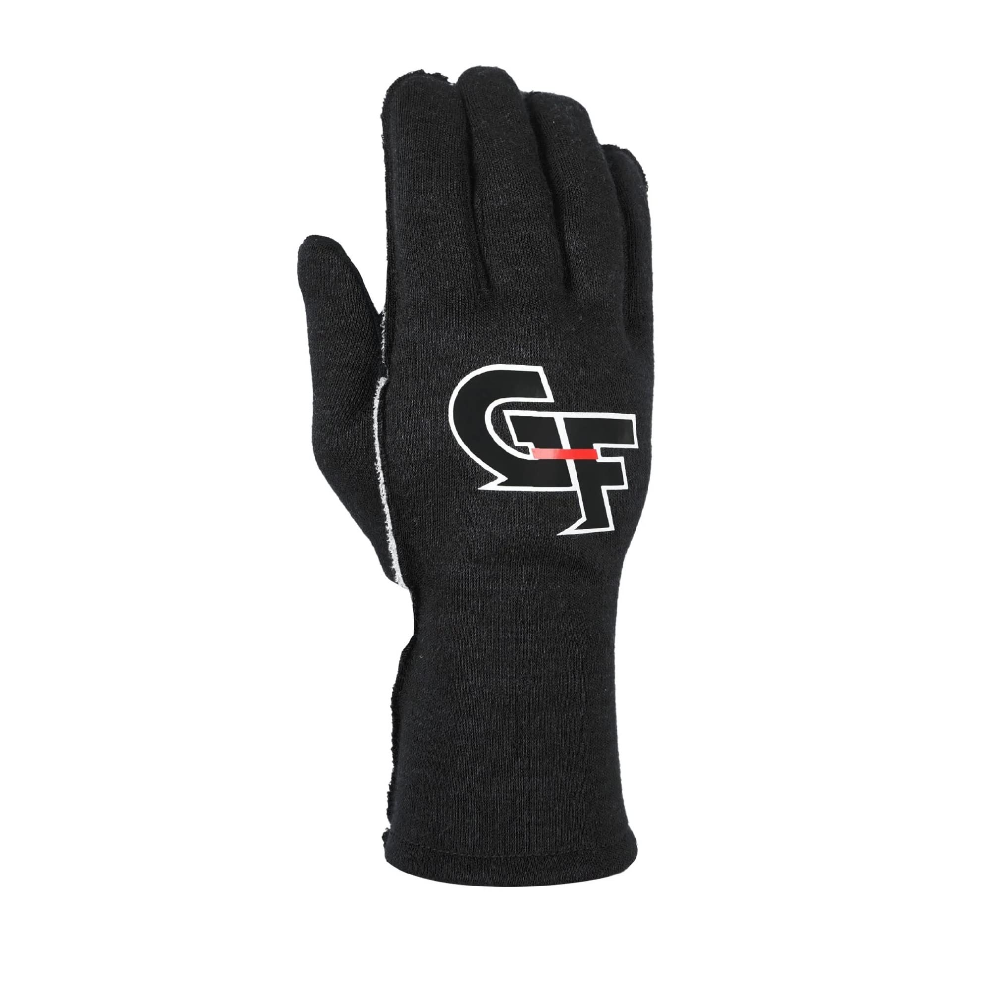 G-FORCE Racing GearG-FORCE Driving Gloves, G-Limit RS, Double Layer, SFI 3.3/5, Nomex, Black, X-Large, Pair