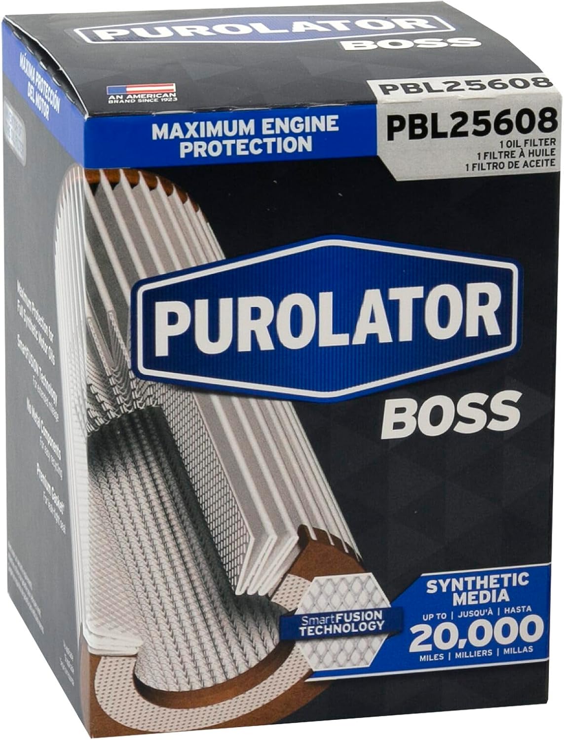 Purolator PBL25608 PurolatorBOSS Maximum Engine Protection Cartridge Oil Filter