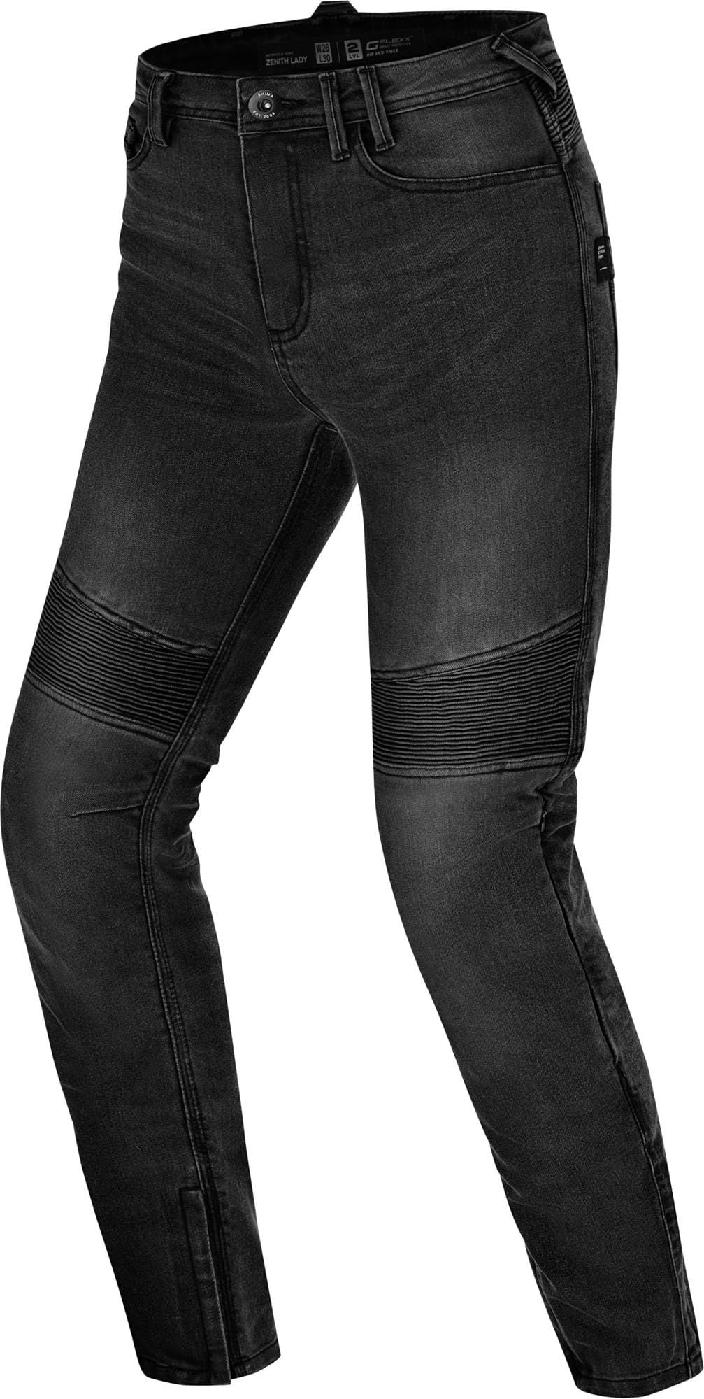 SHIMA Zenith Motorcycle Jeans for Men Women GFLEXX Knee Protectors Motorbike Mens Armoured Trousers Lightweight Bike
