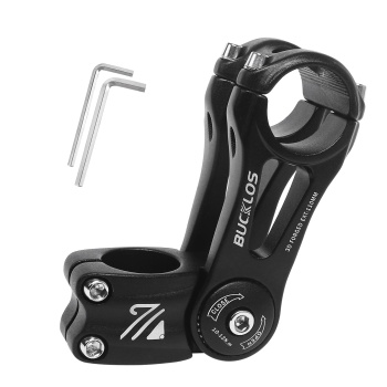 BUCKLOS Adjustable Bike Stem Riser MTB for 25.4mm 31.8mm Handlebar Extender