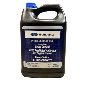 Subaru Genuine Super Coolant Blue Prediluted SOA868V9272 1 Gallon Pre Mixed 50/50 2009 and Newer Ascent BRZ Crosstrek Forester Impreza Legacy Outback WRX | Pre Mixed 50/50, 2009 and Newer, Ascent BRZ Crosstrek Forester Impreza Legacy Outback WRX