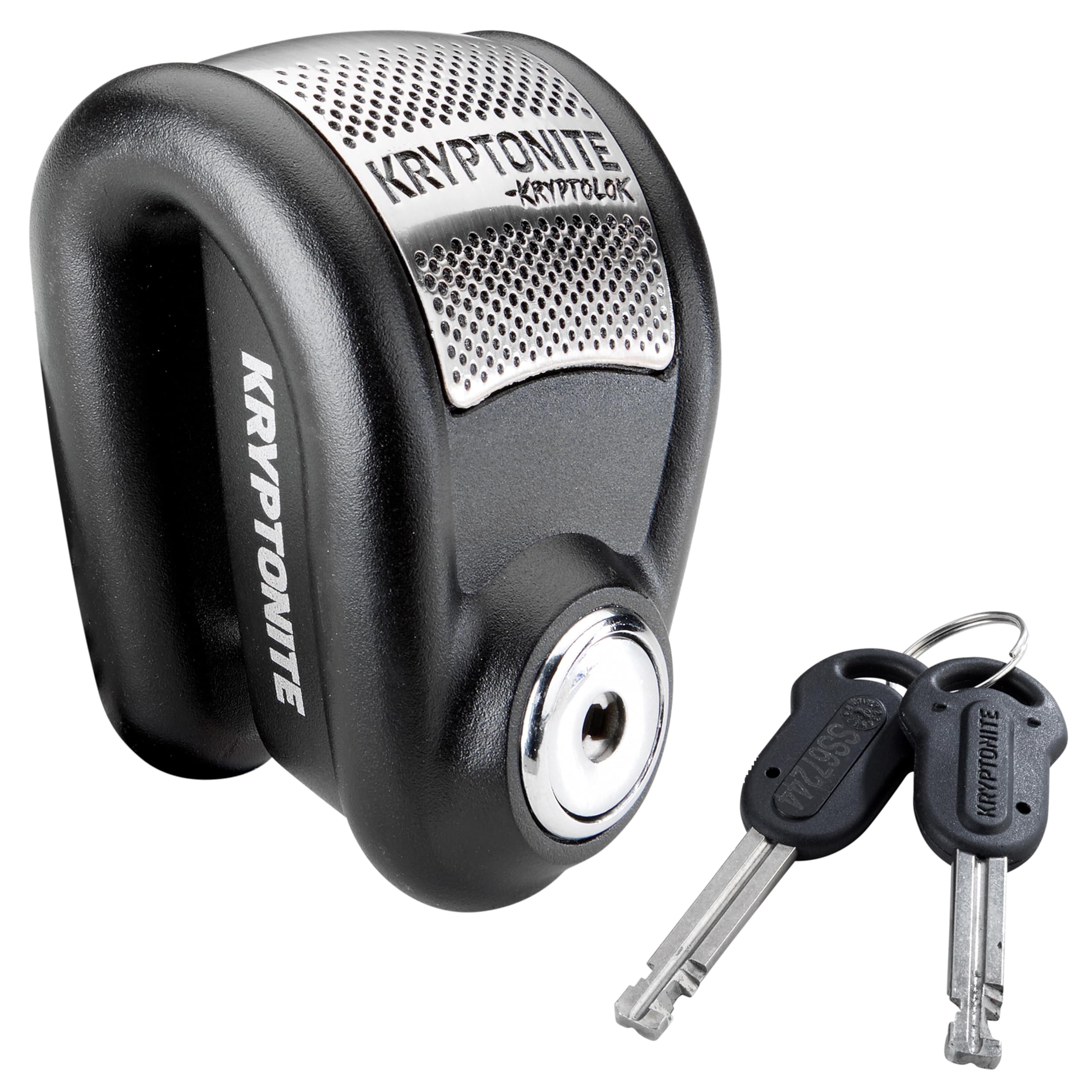 Kryptonite Heavy Duty Motorcycle Alarm Disc Lock – Anti-Theft Powersport Brake Lock with 120dB Siren, Weather-Resistant Security for Motorcycles & Scooters | powersports-anti-theft-devices