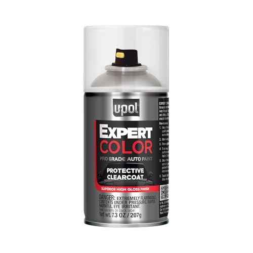 U-POL Expert Color Protective Clearcoat, Clear | Automotive Clearcoat Spray Paint, Professional Grade, Easy-To-Use