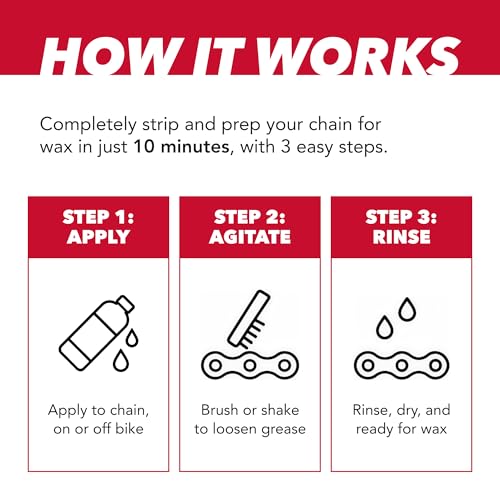 SILCA Ultimate Chain Stripper and Wax Prep, Cleaner & Degreaser – 16oz | Quick one-step bike hhain cleaner & degreaser for road, gravel & MTBs, residue-free for factory-new or used chains
