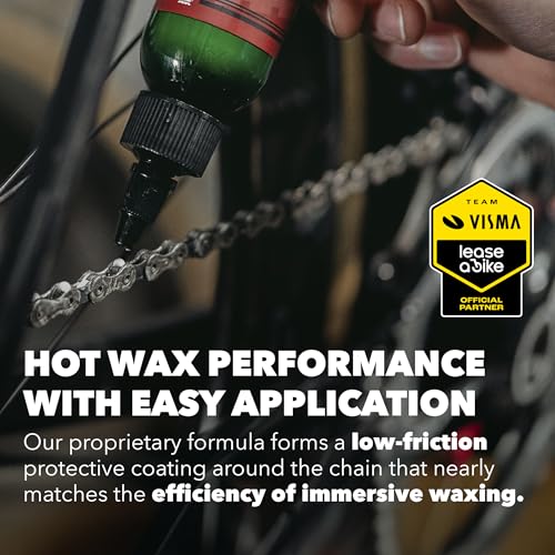 SILCA Super Secret Bike Chain Lube – Liquid Chain Wax to Clean, Smooth & Silence – Ultra Fast Bike Lube – Special Formula for Friction Reduction & Improved Wattage Output in All Weather
