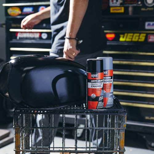 U-POL Etching Primer, Strong-Hold, Gray | Premium Quality Primer Spray For Bare Metals With Anti-Rust Technology