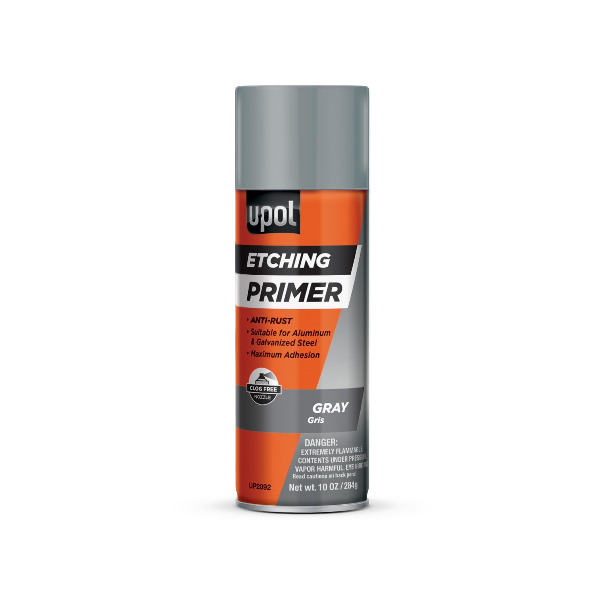 U-POL Etching Primer, Strong-Hold, Gray | Premium Quality Primer Spray For Bare Metals With Anti-Rust Technology